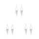 thumbnail image 4 of Pendientes colgantes Jumpingount borlas de cadena larga gota de agua aleación, 4 of 6