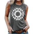 thumbnail image 1 of LSLJS Blouse Sans Manches Imprimée Mode Décontractée pour Femmes Col Rond Sexy Pull-Over Slim, Débardeurs pour Femmes, 1 of 4