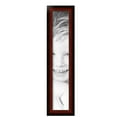 thumbnail image 2 of ArtToFrames 5" x 28" Honors Mahogany with Black Picture Frame, 5x28 inch Brown Wood Poster Frame (WOM-5154), 2 of 7