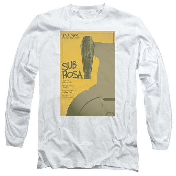 Star Trek Tng Season 7 Episode 14 Adult 18/1 T-Shirt White