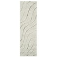 thumbnail image 6 of SAFAVIEH Florida Tabitha Geometric Waves Shag Area Rug, Cream/Beige, 4' x 6', 6 of 11