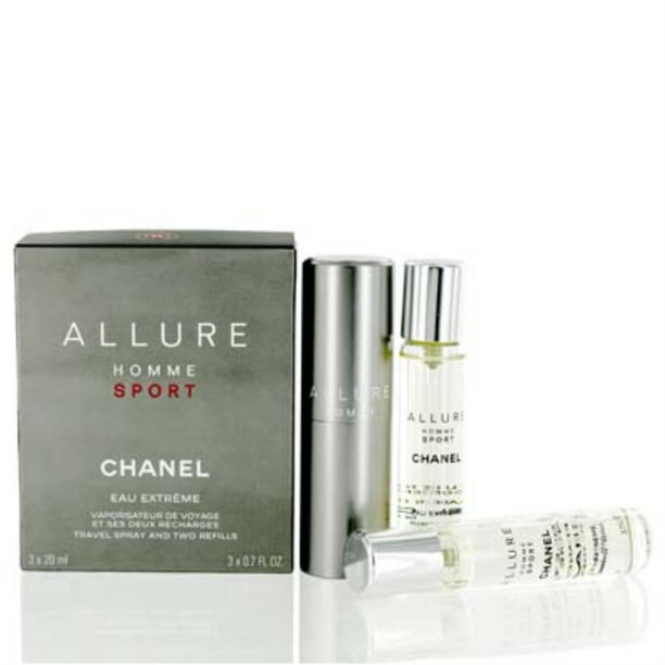 CHANEL ALLURE HOMME SPORT EAU EXTREME/CHANEL TRAVEL SPRAY AND TWO REFILLS 3  X .07 OZ - Walmart.ca
