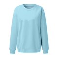 thumbnail image 7 of Sweaters For Women Oversized Crewneck Long Sleeve Fleece Pullover Top Soft Comfy Fashion Casual Winter Outfit L Womens Sweaters, 7 of 7