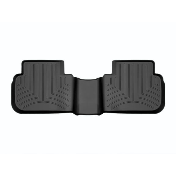 WeatherTech Custom Fit FloorLiners compatible with Civic Si, Integra, Integra Type S, Civic Type R, Civic - 2nd Row, Black