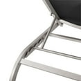 thumbnail image 5 of Modway Savannah Modern Aluminum Patio Chaise Lounge in Black (Set of 4), 5 of 5