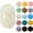 Milk White, variant on Chenille Chunky Yarn Super Bulky Soft Thick Fluffy Jumbo Giant Washable Polyester Big Yarn DIY for Arm Knit Blanket Cushion Bed Sofa Home Decor,0.55LB