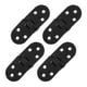 thumbnail image 1 of Bisagra de Mesa Plegable Uxcell, Paquete de 4, Aleación de Zinc, Bisagras de Mesa de Máquina de Coser de 180 Grados con Bordes Redondeados para Armario, Negro, 1 of 7