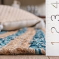 thumbnail image 5 of Safavieh Cape Cod Ronni Distressed Area Rug, Turquoise/Natural, 8' x 10', 5 of 11