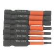 thumbnail image 4 of 7Pcs  Screwdriver Bit Set Hex Shank Impact Screw Driver Drill Bits H1.5-H6 Metric, 4 of 8