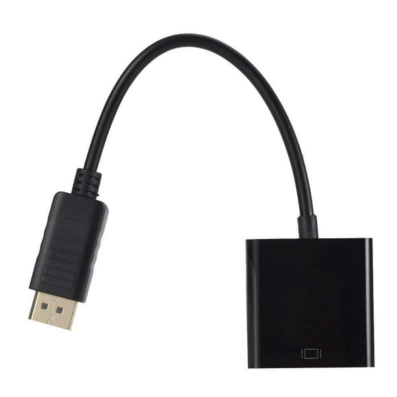 DP to DVI Adapter Cable DisplayPort Male to DVI Female Converter 1080P Cord for Monitor Projector Displays