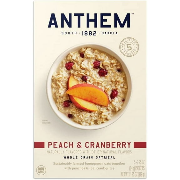 Anthem Oatmeal Peach Cranberry 11.25 oz (Pack Of 6)