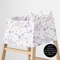 thumbnail image 2 of Sweet Jojo Designs Watercolor Floral Purple Grey and Pink Multi Use Baby Car Seat and Nursing Cover, 2 of 6
