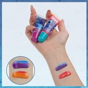 Disney Stitch Lip Gloss Set with Silicone Character Bag, Kids Ages 3+, 4-Pieces