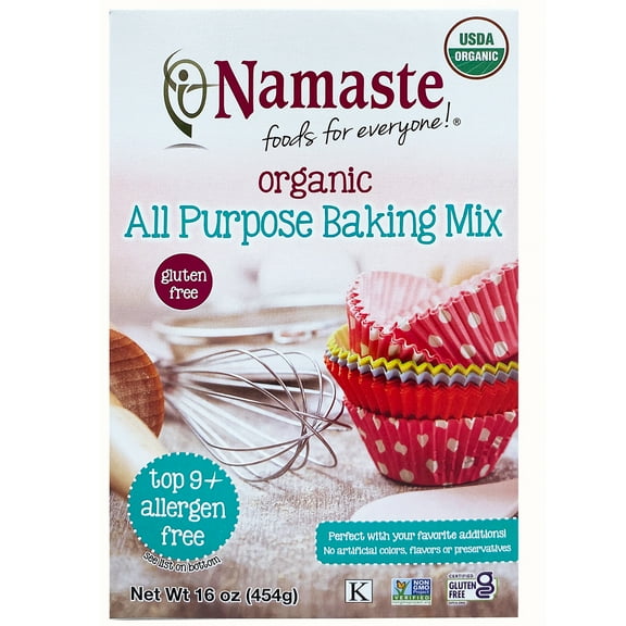 Namaste Foods, Gluten Free, Organic, All-Purpose Baking Mix, 16 oz. Box