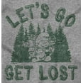 thumbnail image 2 of Smurfs Nature Camping Hiking Get Lost Hoodie Sweatshirt Women Men Brisco Brands S, 2 of 6