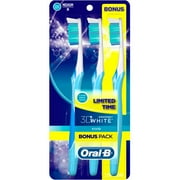 Oralb 3d White Vivid Toothbrush 40m 3pk