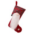 thumbnail image 1 of Bearachild calcetín de Navidad para colgar en la ventana de la chimenea, bolsa de regalo de Navidad para sala de estar, dormitorio, calcetín de Kits de decoración para fiestas Rojo Bearachild HA069076-02, 1 of 6