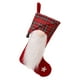 thumbnail image 1 of Matsuzay calcetín de Navidad para colgar en la ventana de la chimenea, bolsa de regalo de Navidad para sala de estar, dormitorio, Kits de decoración para fiestas Rojo, 1 of 6