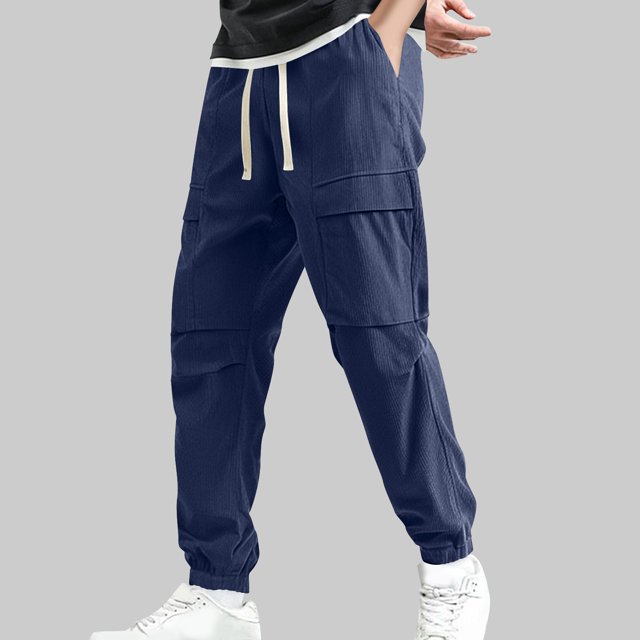 Pantalones largos para hombre, moda de primavera y verano, pantalones deportivos casuales, pantalones para hombre