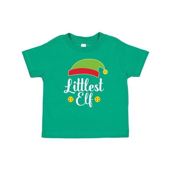 Inktastic Christmas Littlest Elf Holiday Boys or Girls Baby T-Shirt