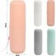 thumbnail image 2 of 4 Piezas Estuche Portátil para Cepillo de Dientes, Protector de Viaje con Cierre Hermético, Material PP Alimentario, Incluye Asa para Llevar -(Colores: Gris, Blanco, Verde, Rosa), 2 of 4