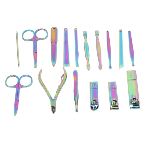 Manicure Tools16Pcs Manicure Set High Nail Clipper Set Manicure Set Unbeatable Value