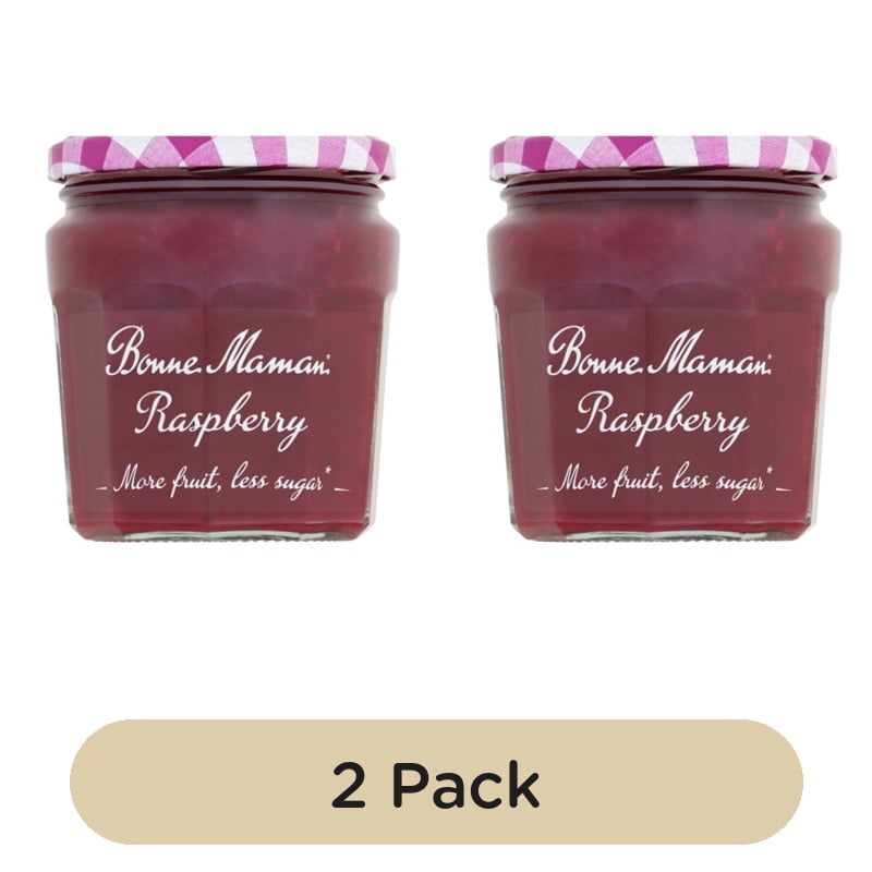 Bonne Maman Raspberry Intense 335g, British Import (Pack of 2)