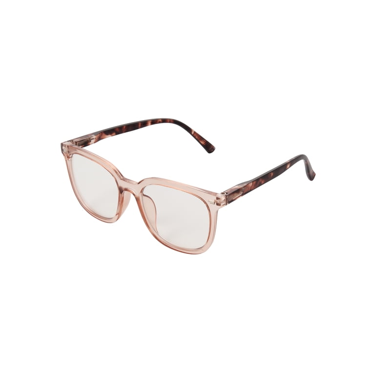 Foster Grant Square Blue Light Glasses, Rose Gold photo 3