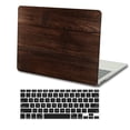 thumbnail image 4 of KSK KAISHEK Protective Case Hard Cover Compatible MacBook Pro 14 inchs( XDR Display Touch ID, 2023 2022 2021) + Black Keyboard Cover Model A2779/A2442, Type C Wood grain 112, 4 of 5