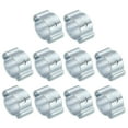 thumbnail image 1 of Unique Bargains 30 Pack 7-9mm Double Ear Hose Clamp, Galvanized Steel Crimp Rings, 1 of 6