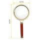 thumbnail image 4 of 10x Handheld Magnifier, 80mm Diameter Reading Magnifying Glass, Mental, 4 of 4