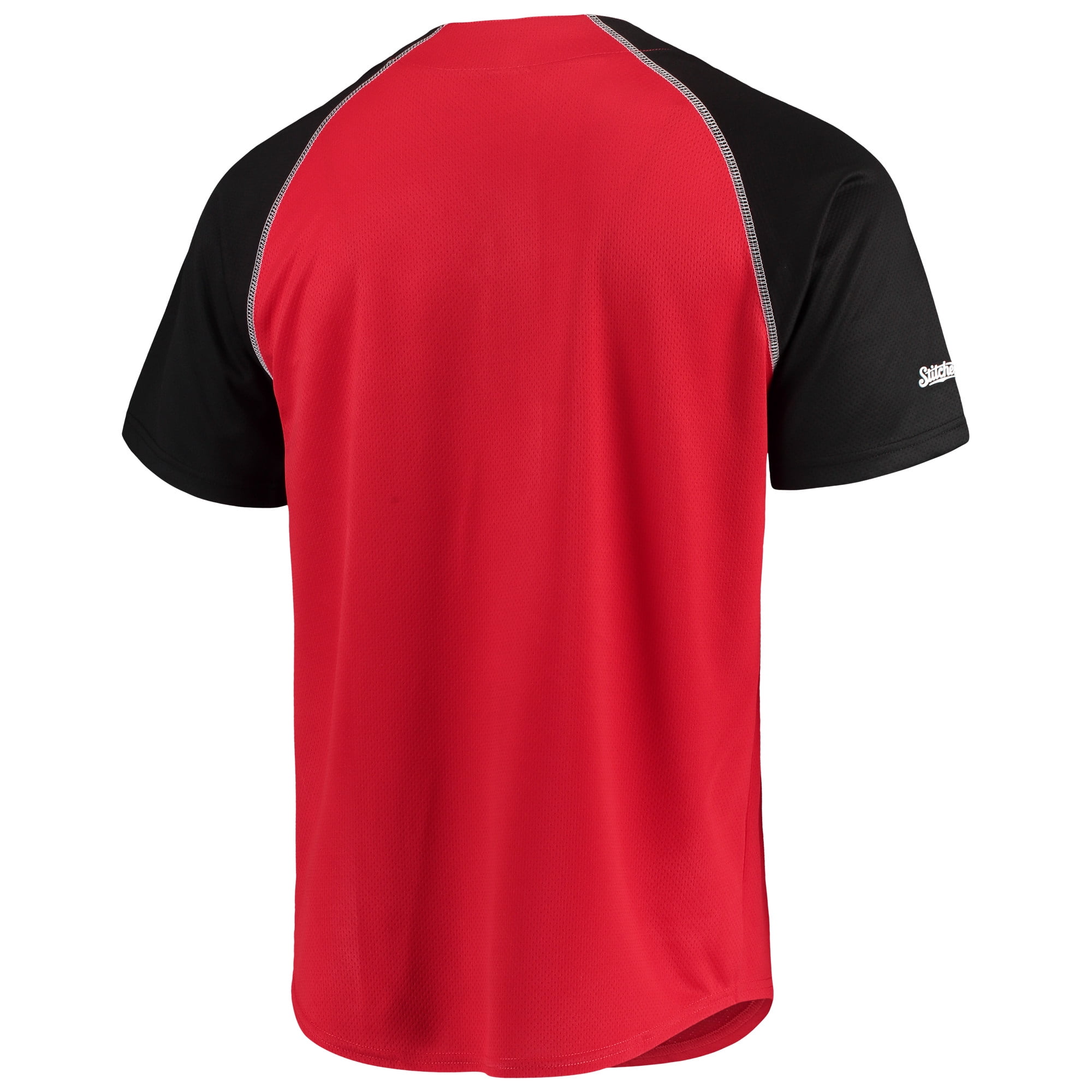 black and red cincinnati reds jersey