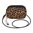 thumbnail image 2 of FORMRS Mini Crossbody Bag for Women Adjustable Rope Shoulder Casual Phone Purse, Purple Leopard Pattern, 2 of 7