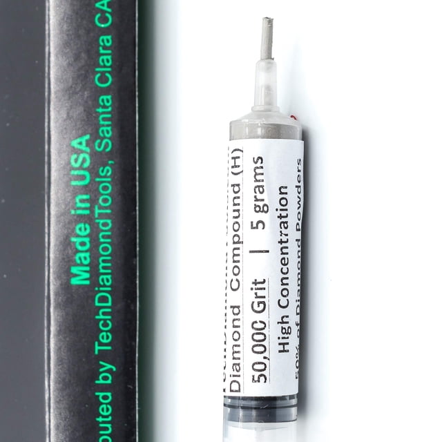 Compuesto pulidor de diamante TechDiamondTools 50,000 Grit 5g