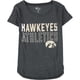 thumbnail image 1 of Camiseta gráfica para mujer G-III Sports Hawkeyes Athletics gris pequeña, 1 of 2
