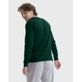 thumbnail image 3 of Hanes Beefy Men's Long Sleeve T-Shirt, Cotton Deep Forest 2XL, 3 of 4