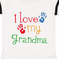 thumbnail image 3 of Inktastic I Love My Grandma Gift Baby Boy or Baby Girl Bodysuit, 3 of 4