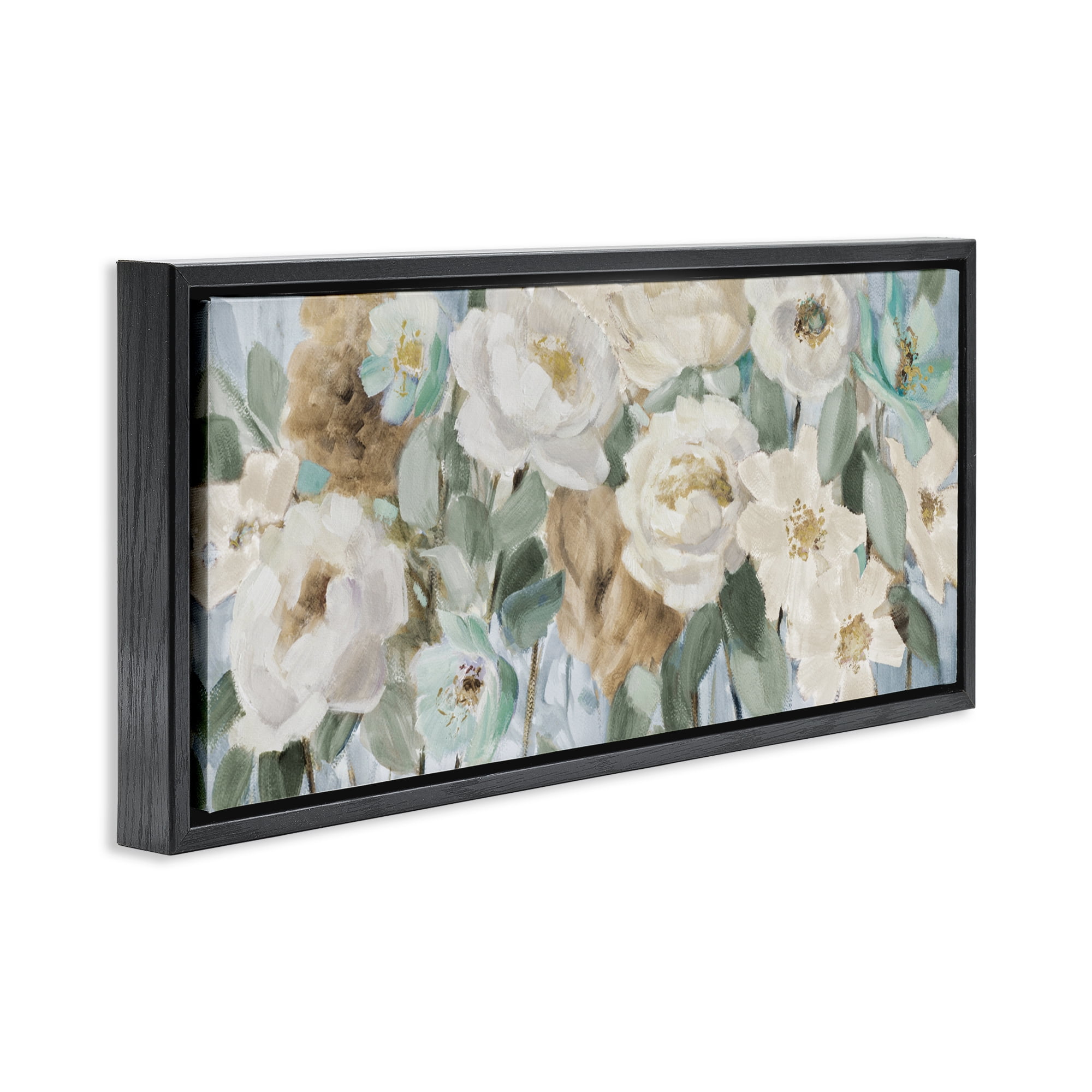 Stupell Industries Promise of Giverny Black Framed Floater Canvas Wall Art, design by Lanie Loreth