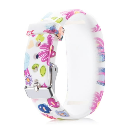 koaiezne Replacemet Silicone Watch Band Strap Compitable With Garmin VivoFit Jr / Jr 2 Kids' Fitness