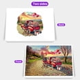 thumbnail image 2 of Be My Valentine's Mastiff Truck Full of Love Flower Balloon 7x5in Folded Greeting Card Mastiffs Dog Lover Gifts Idea Single Note Card with Envelope - 02029, 2 of 5