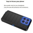 thumbnail image 6 of For Motorola Moto G Stylus 5G 2025 Case,Takfox Holster Phone Case with Built-in Screen Protector Swivel Belt Clip [3 Layers] Heavy Duty Full Body Protection Shockproof Kickstand Cover- Black, 6 of 9