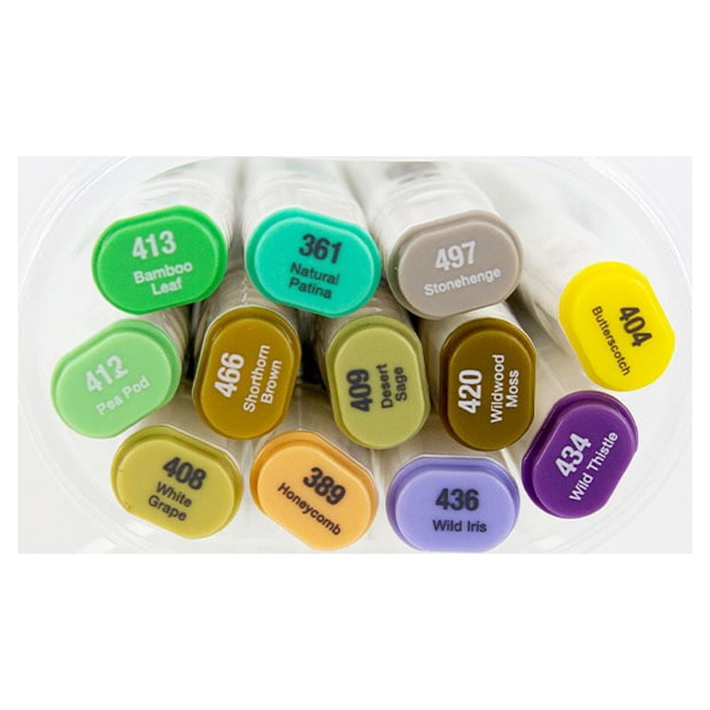 Perfect Pastels Alcohol Marker Pen Collection, 12 pack - Nuvo – Tonic  Studios USA