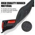 thumbnail image 3 of Car Door Sill Protector for Jeep Wrangler JL JLU 2018-2024 & Gladiator JT 2020-2024, Anti-Scratch Rubber Threshold Guards, Non-Slip Adhesive Door Entry Protectors, 4-Piece Set, 3 of 11