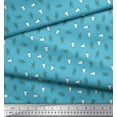 thumbnail image 2 of Soimoi Japan Crepe Satin Fabric Brush Stroke & Salt Bottle Cartoon Print Fabric by Yard 42 Inch Wide, 2 of 3
