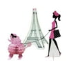 Party in Paris 3D Diecut Stand Up Centerpiece, Pack of 3