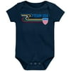 Team USA Newborn & Infant Retro Stripe Bodysuit - Navy