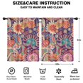 thumbnail image 2 of Blackout Kids Curtains,Paisley Pattern Childrens Insulated Curtains Set Of 2,Bedroom Essentials,Toddler Room Decor 42"x54"(106x137cm), 2 of 4