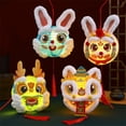 thumbnail image 2 of Lefu LED DIY Handmade Mid-Autumn Lantern Cute Cartoon Lantern Traditional Festivals, 2 of 7