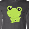 thumbnail image 4 of Inktastic Cute Frog, Little Frog, Baby Frog, Green Frog Long Sleeve T-Shirt, 4 of 5