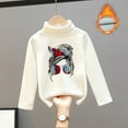 thumbnail image 2 of ANINEO Toddler Baby Boys Girls Knit Sweaters High Collar Fall Winter Soft Warm Sweater Pullover Tops, 2 of 3